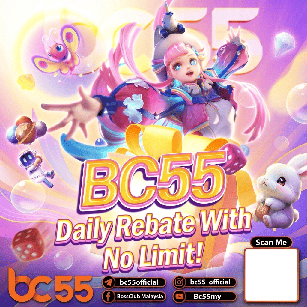 BC55 Daily Rebate No Limit Malaysia